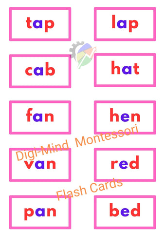 Montessori Flash Cards-Karachi Montessori Store