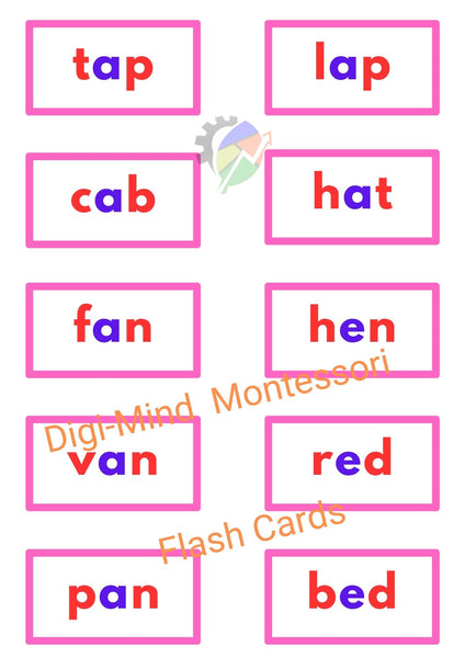 Montessori Flash Cards-Karachi Montessori Store