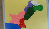 Puzzle Map of Pakistan-Provinces-Karachi Montessori Store