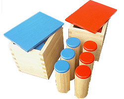 Sound Boxes - Plastic Cylinder - Karachi Montessori Store